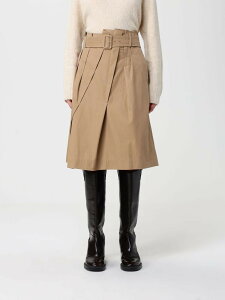 �}�b�N�X�}�[�� �X�e���f�B�I MAX MARA STUDIO �X�J�[�g ���f�B�[�X �u���E�� Skirts 6106045106 �֐� �������� 2025AW gi