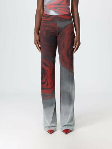 �W�����|�[���E�S���`�G JEAN PAUL GAULTIER �Y�{�� �p���c ���f�B�[�X ���b�h Trousers TR027M011P �֐� �������� 2025AW gi