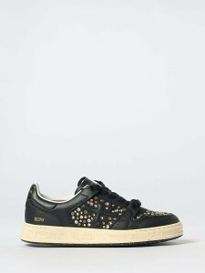 �v���~�A�[�^ PREMIATA �X�j�[�J�[ ���f�B�[�X �u���b�N Sneakers QUINND �֐� �������� 2025AW gi