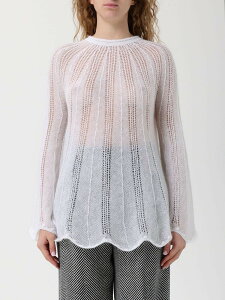 �t�H���e�t�H���e FORTE FORTE �Z�[�^�[ �j�b�g�E�F�A ���f�B�[�X �z���C�g Knitwear 14446MYKNIT �֐� �������� 2025AW gi