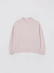 �p�[���E�G���W�F���X PALM ANGELS �N���[�l�b�N�W�����p�[ �j�b�g�E�F�A �K�[���Y �s���N Crew neck jumpers PGHE002F25KNI002 Pink �֐� �������� 2025AW gi