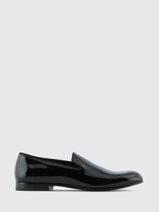 �W�����W�I �A���}�[�j GIORGIO ARMANI ���[�t�@�[ �����Y �u���b�N Loafers X2J138XL580 �֐� �������� 2026SS gi