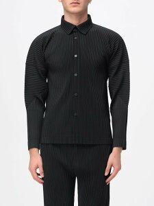HOMME PLISSE' ISSEY MIYAKE �V���c �����Y �u���b�N Shirts HP58JJ102 �֐� �������� 2025AW gi