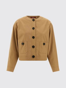 �}�b�N�X�}�[�� �X�e���f�B�I MAX MARA STUDIO �X�[�c�W���P�b�g �X�[�c �W���P�b�g ���f�B�[�X �x�[�W�� Suit Jackets 2526046141600 �֐� �������� 2025AW gi