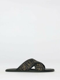 フェンディ FENDI フラットシューズ サンダル メンズ ブラウン Flat Shoes 7X1548AJZE 関税 送料無料 2026SS gi