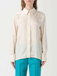 �t�F���f�B FENDI �V���c ���f�B�[�X Shirts FS8140AJ0Z �֐� �������� 2026SS gi