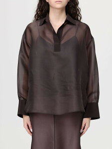 �A�j�I�i AGNONA �V���c ���f�B�[�X �u���E�� Shirts TD1104 U4117 �֐� �������� 2026SS gi