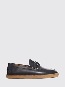 �N���X�`�������u�^�� CHRISTIAN LOUBOUTIN ���[�t�@�[ �����Y �u���b�N Loafers 3250662 �֐� �������� 2026SS gi