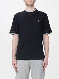 ブルネロ クチネリ BRUNELLO CUCINELLI Tシャツ メンズ ブラック T-shirts M0B137451G Black 関税 送料無料 2026SS gi