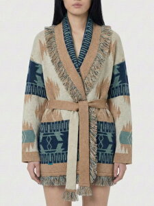 �A���k�C ALANUI �Z�[�^�[ �j�b�g�E�F�A ���f�B�[�X �x�[�W�� Knitwear LWHB064R26KNI026 �֐� �������� 2026SS gi