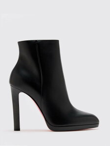 �N���X�`�������u�^�� CHRISTIAN LOUBOUTIN �u�[�c ���f�B�[�X �u���b�N Boots 1260185 �֐� �������� 2026SS gi
