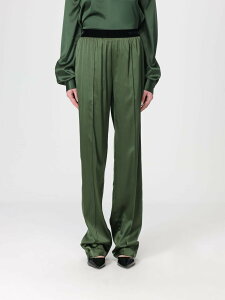 �g�� �t�H�[�h TOM FORD �Y�{�� �p���c ���f�B�[�X �O���[�� Trousers PAW683FAX881 Moss Green �֐� �������� 2026SS gi