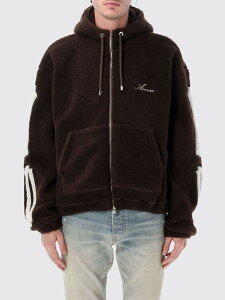 �A�~�� AMIRI �X�E�F�b�g�V���c �g���[�i�[ �����Y �u���E�� Sweatshirts AMOUJA1010 �֐� �������� 2026SS gi