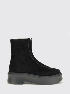 �U ���E THE ROW �u�[�c ���f�B�[�X �u���b�N Boots F1144L25 �֐� �������� 2026SS gi