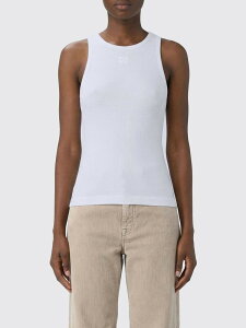 �K�j�[ GANNI T�V���c �g�b�v�X ���f�B�[�X �z���C�g T-shirts and tops A1050172 �֐� �������� 2026SS gi