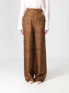 �}�b�N�X�}�[�� �X�e���f�B�I MAX MARA STUDIO �Y�{�� �p���c ���f�B�[�X �u���E�� Trousers 2616131101600 �֐� �������� 2026SS gi