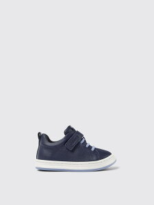 �J���y�[�� CAMPER �t���b�g�X�j�[�J�[ �X�j�[�J�[ �{�[�C�Y �u���[ Flat sneakers K800529-007 RUNNER �֐� �������� 2024SS gi