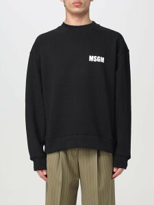 �G���G�X�W�[�G�� MSGM �X�E�F�b�g�V���c �g���[�i�[ �����Y �u���b�N Sweatshirts 3640MM129247001 �֐� �������� 2024SS gi
