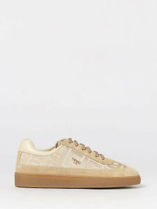 FENDI FENDI �t���b�g�X�j�[�J�[ �X�j�[�J�[ �{�[�C�Y �x�[�W�� Flat sneakers JMR564AWK6 �֐� �������� 2026SS gi