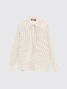 �}�b�N�X�}�[�� �X�e���f�B�I MAX MARA STUDIO �V���c ���f�B�[�X �u���E�� Shirts 2616111011600 �֐� �������� 2026SS gi