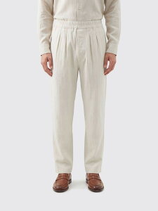 �g�� �t�H�[�h TOM FORD �Y�{�� �p���c �����Y �z���C�g Trousers SJC014FMC292 �֐� �������� 2026SS gi