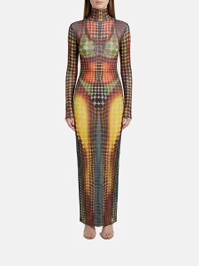 �W�����|�[���E�S���`�G JEAN PAUL GAULTIER �����s�[�X �h���X ���f�B�[�X �}���`�J���[ Dresses 2601WDR131M018P �֐� �������� 2026SS gi