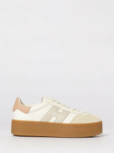 �z�[�K�� HOGAN �X�j�[�J�[ ���f�B�[�X �x�[�W�� Sneakers HXW6980FB60UX4 �֐� �������� 2026SS gi