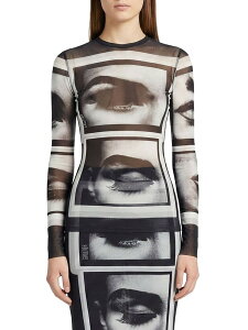 �W�����|�[���E�S���`�G JEAN PAUL GAULTIER T�V���c �g�b�v�X ���f�B�[�X �u���b�N T-shirts and tops 2601WTO450M021P �֐� �������� 2026SS gi