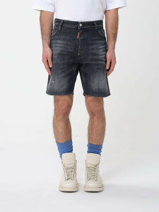 �f�B�[�X�N�G�A�[�h DSQUARED2 �V���[�c �����Y �u���b�N Shorts S74MU0964S30357 �֐� �������� 2026SS gi