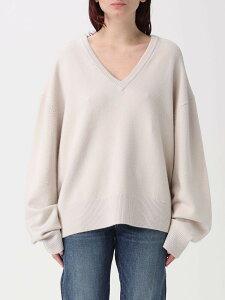 �G�N�X�g���[���J�V�~�A EXTREME CASHMERE �Z�[�^�[ �j�b�g�E�F�A ���f�B�[�X �z���C�g Knitwear 45712601TU01 �֐� �������� 2026SS gi