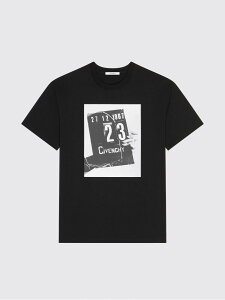 �W�o���V�B GIVENCHY T�V���c �����Y �u���b�N T-shirts BM71NK3YSL �֐� �������� 2026SS gi