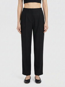 �g�[�e�� TOTEME �Y�{�� �p���c ���f�B�[�X �u���b�N Trousers 261WRB0377FB0567 �֐� �������� 2026SS gi