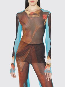 �W�����|�[���E�S���`�G JEAN PAUL GAULTIER T�V���c �g�b�v�X ���f�B�[�X �}���`�J���[ T-shirts and tops 2601WTO458M027P Multicolor �֐� �������� 2026SS gi