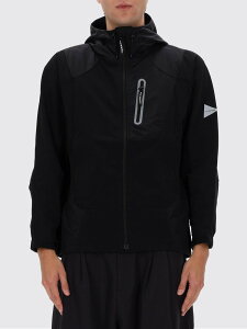 �A���h�����_�[ AND WANDER �W���P�b�g �����Y �u���b�N Jackets 5745221005 �֐� �������� 2025AW gi