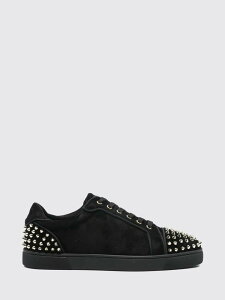�N���X�`�������u�^�� CHRISTIAN LOUBOUTIN �X�j�[�J�[ �����Y �u���b�N Sneakers 1250785 �֐� �������� 2026SS gi