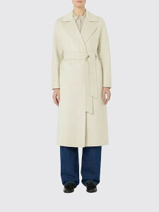 �}�b�N�X�}�[�� �X�e���f�B�I MAX MARA STUDIO �g�����`�R�[�g �R�[�g ���f�B�[�X �z���C�g Coats and trench coats 2616011011600 White �֐� �������� 2026SS gi
