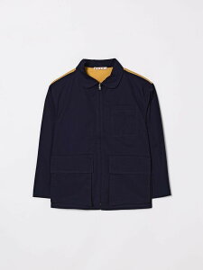 �}���j MARNI �W���P�b�g �x�r�[���j�Z�b�N�X �u���b�N Jacket M01702M00UV �֐� �������� 2026SS gi