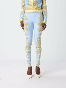 ���F���T�[�` VERSACE �Y�{�� �p���c ���f�B�[�X �u���[ Trousers 10039001A17164 �֐� �������� 2026SS gi