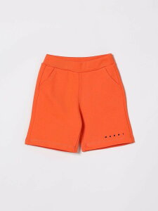 �}���j MARNI �p���c �V���[�g�p���c �x�r�[���j�Z�b�N�X �I�����W Shorts M01666M00V0 �֐� �������� 2026SS gi
