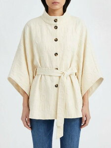 �����[ �W���[ LIU JO �g�����`�R�[�g �R�[�g ���f�B�[�X �z���C�g Coats and trench coats 2A6003T0300 �֐� �������� 2026SS gi