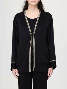 �t�H���e�t�H���e FORTE FORTE �Z�[�^�[ �j�b�g�E�F�A ���f�B�[�X �u���b�N Knitwear 14548MYJACKET �֐� �������� 2026SS gi