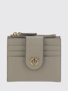 �s���R PINKO �J�[�h�z���_�[ ���z ���f�B�[�X �x�[�W�� Wallets and Card Holders 103610A0F1 �֐� �������� 2026SS gi
