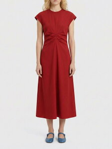 �g�[�e�� TOTEME �����s�[�X �h���X ���f�B�[�X ���b�h Dresses 261WRD1103FB0568 �֐� �������� 2026SS gi