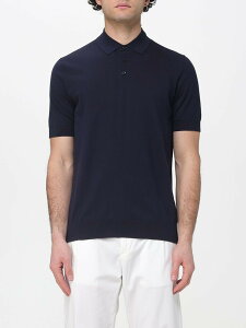 �p�I���y�R�� PAOLO PECORA �|���V���c �����Y �u���[ Polo shirts A007F100 �֐� �������� 2026SS gi