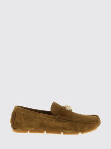 ���F���T�[�` VERSACE ���[�t�@�[ �����Y �u���E�� Loafers 10198821A09892 �֐� �������� 2026SS gi