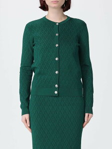 ���F���T�[�` VERSACE �Z�[�^�[ �j�b�g�E�F�A ���f�B�[�X �O���[�� Knitwear 10230141A15978 �֐� �������� 2026SS gi