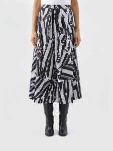 �h���X ���@�� �m�b�e�� DRIES VAN NOTEN �X�J�[�g ���f�B�[�X �u���b�N Skirts 2611308893003 �֐� �������� 2026SS gi