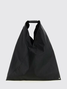 �G���G��6 ���]�� �}���W�F�� MM6 MAISON MARGIELA �g�[�g�o�b�O ���f�B�[�X �u���b�N Tote bags S54WD0039P8396 Black �֐� �������� 2026SS gi