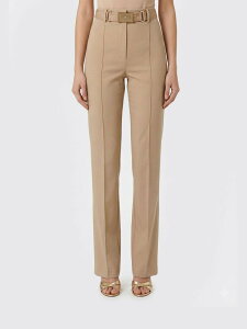 �G���U�x�b�^ �t�����L ELISABETTA FRANCHI �Y�{�� �p���c ���f�B�[�X �u���E�� Trousers PA17261E2 �֐� �������� 2026SS gi