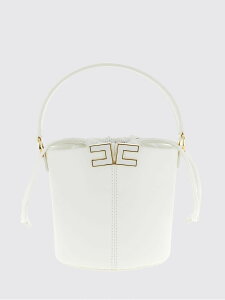 �G���U�x�b�^ �t�����L ELISABETTA FRANCHI �o�b�O ���f�B�[�X �x�[�W�� Business bags BS92A61E2 Beige �֐� �������� 2026SS gi